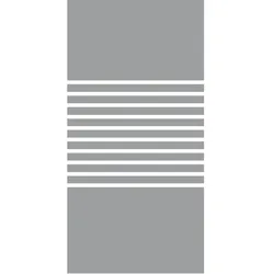 GroJa Glaselement Streifen ESG 90x180