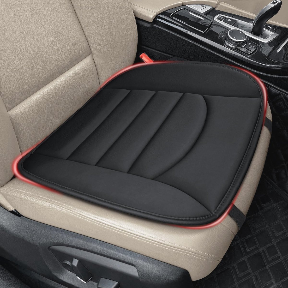 Comfortabel Geheugen Schuim Autostoelkussen voor Auto en Bureau
