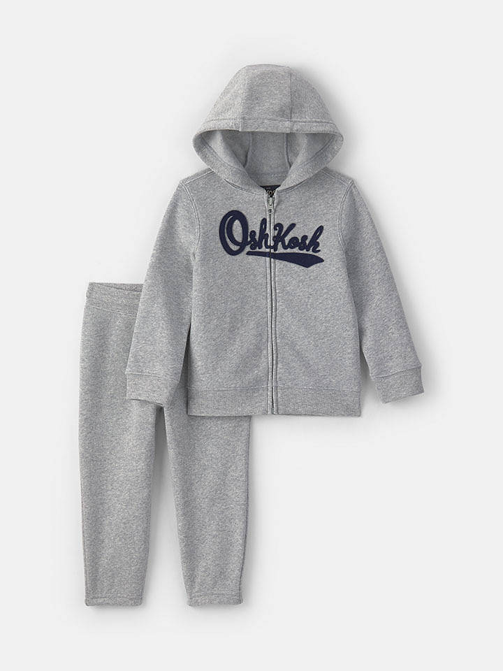 OshKosh 2tlg. Outfit in Grau - 104