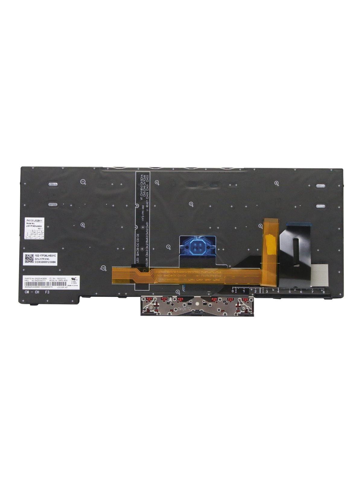Lenovo Chicony - Laptop Ersatztastatur - Deutsch - Schwarz