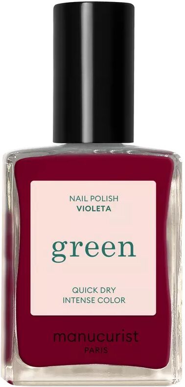 Manucurist - Nagellack Green Violeta (Bordeaux), 15 ml