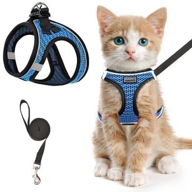 Inspire Essentials Adventure Cat Harness Set b xs