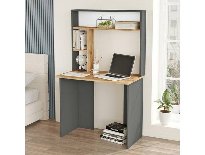 Bureau ado rangements hauts MARFA - Anthracite