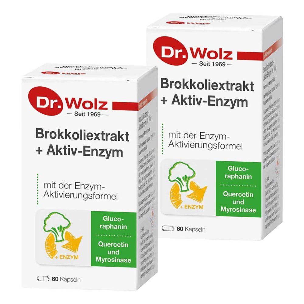 Dr. Wolz Zell GmbH Brokkoli Extrakt+Aktiv-Enzym Doktor wolz 08105910