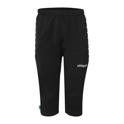 Fußball Torwarthose UHLSPORT "Torwarthose Anatomic Goalkeeper Longshorts", Herren, Gr. M, US, schwarz, Obermaterial: 100% Polyester Pol. recyc.., Hosen
