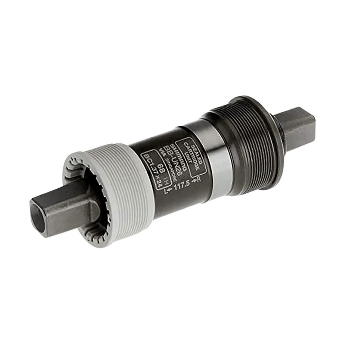 Suporte Inferior Shimano BB-UN300 BSA 68mm, Dimensões do suporte inferior 117.5mm/68mm