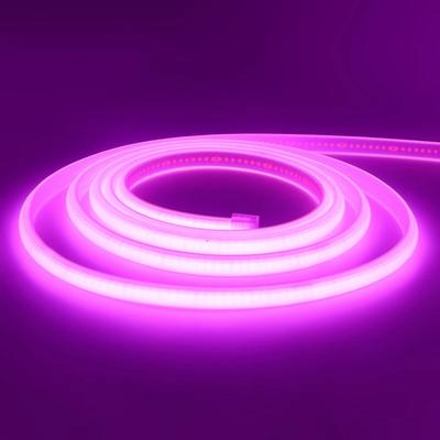Inspired Finds High Brightness COB Neon LED Strip Waterproof Multicolor Ribbon Light purple 1m