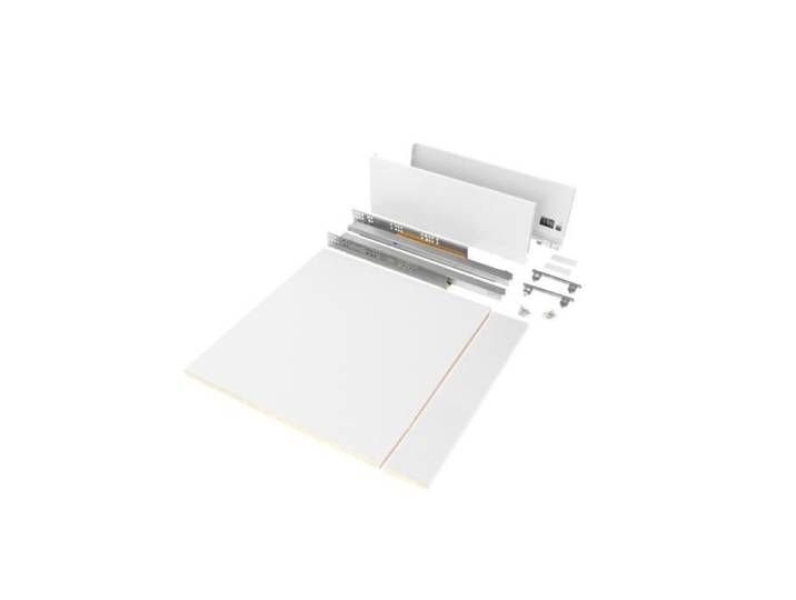 Kit de tiroirs - EMUCA - Vertex - Hauteur 178mm - Module 600mm - Peint en blanc