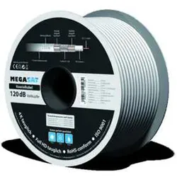 MEGASAT Koaxialkabel, 120dB - 100m Ring