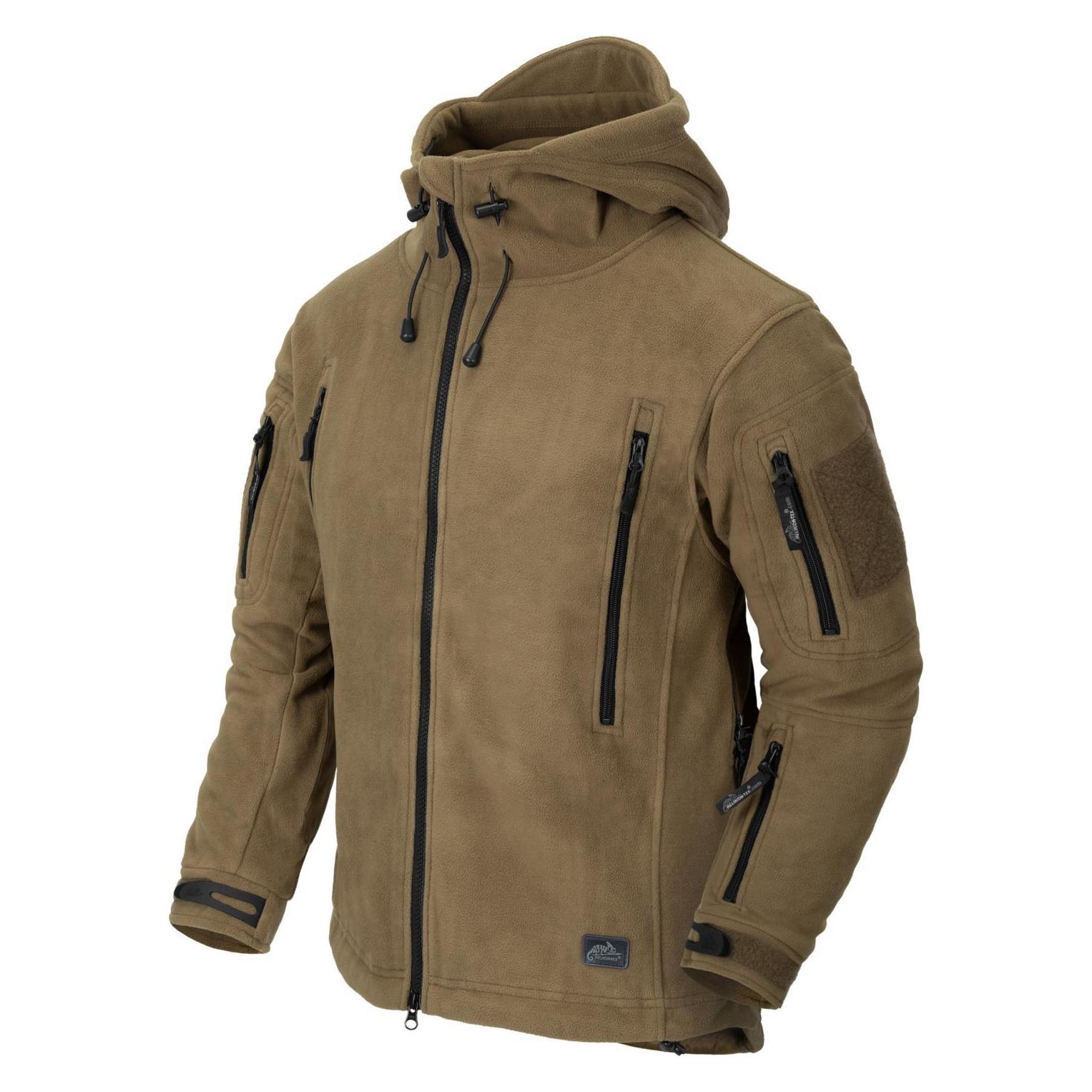 Helikon Patriot Jacket Double Fleece Coyote (L) (840-BL-PAT-HF-11-B05)