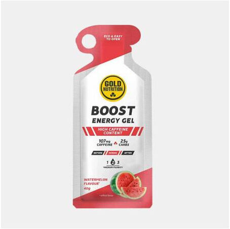 GOLD NUTRITION BOOST ENERGY GEL WATERMELON FLAVOUR 40g