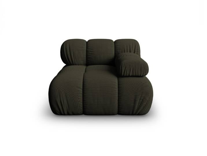 Module droit en tissu 3D vert amazone