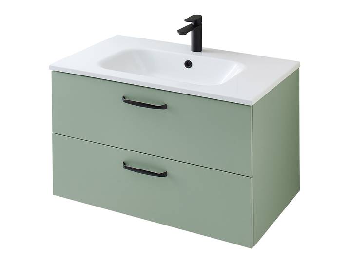 Meuble vasque Quickset 500 81cm Vert/Couleur sauge