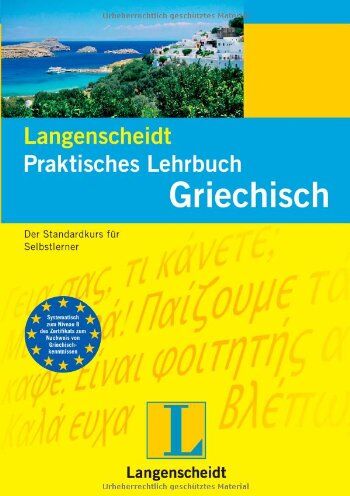 Athanasios Anastasiadis - Langenscheidt Praktisches Lehrbuch Griechisch: Der Standardkurs für Selbstlerner - Preis vom 13.10.2026 11:25:28 h