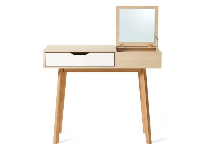 Schminktisch mit Schublade Holz CARLA