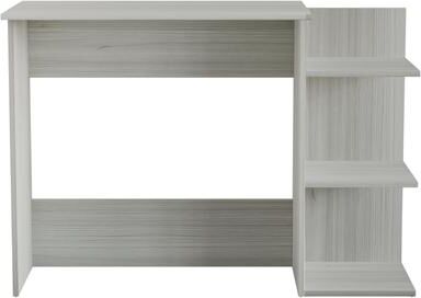 Craft Porch CraftPorch Classic 43 Inch Writing Desk with 3- Open Shelf
