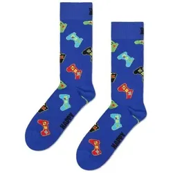 Happy Socks Controller Sock Blau Baumwolle Gr 41/46
