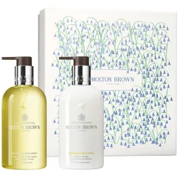 600ml MOLTON BROWN Orange & Bergamot Hand Care Gift Set (Hand Wash 300ml + Hand Lotion 300ml)