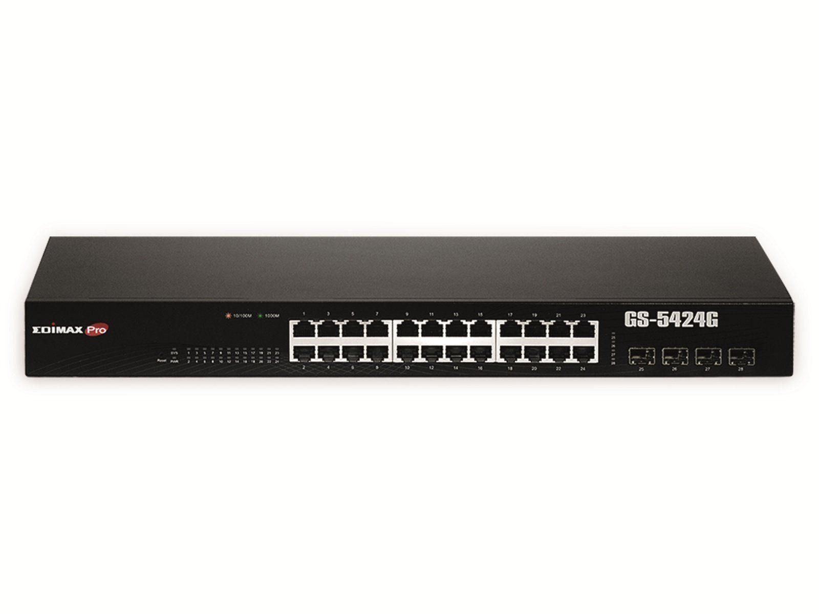 Edimax GS-5424G, Managed, Gigabit Ethernet (10/100/1000), Rack-Einbau, 1U
