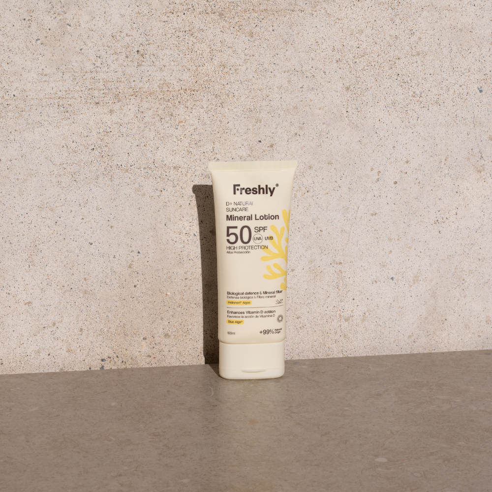 Freshly D+ Natural Suncare Body Mineral Lotion SPF50 100mL SPF50