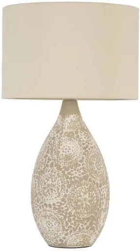 BHS Inar Natural Ceramic Table Lamp