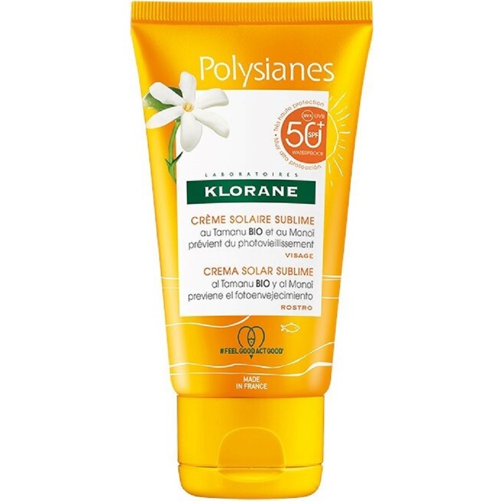 Klorane Polysianes Sublime Sun Cream 50mL SPF50