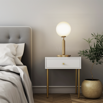 Angelica Table Lamp   Luxury Modern Table Lamp   Warm White (3000k)   Bedroom Lighting   Indoor Lighting   MOD LIGHTING
