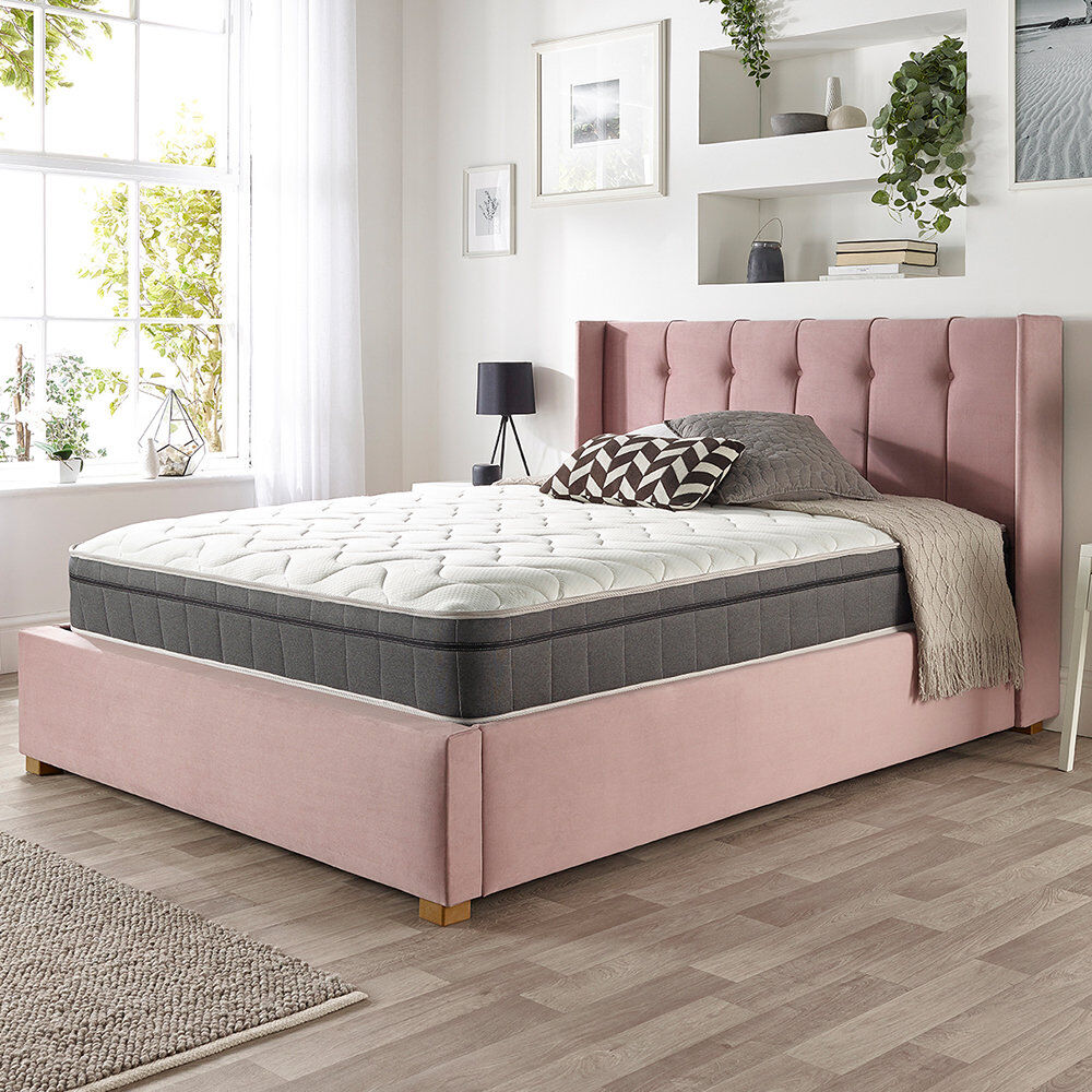 White Noise Pocket+ Memory Foam 4000 Pillowtop Mattress Double (4'6)