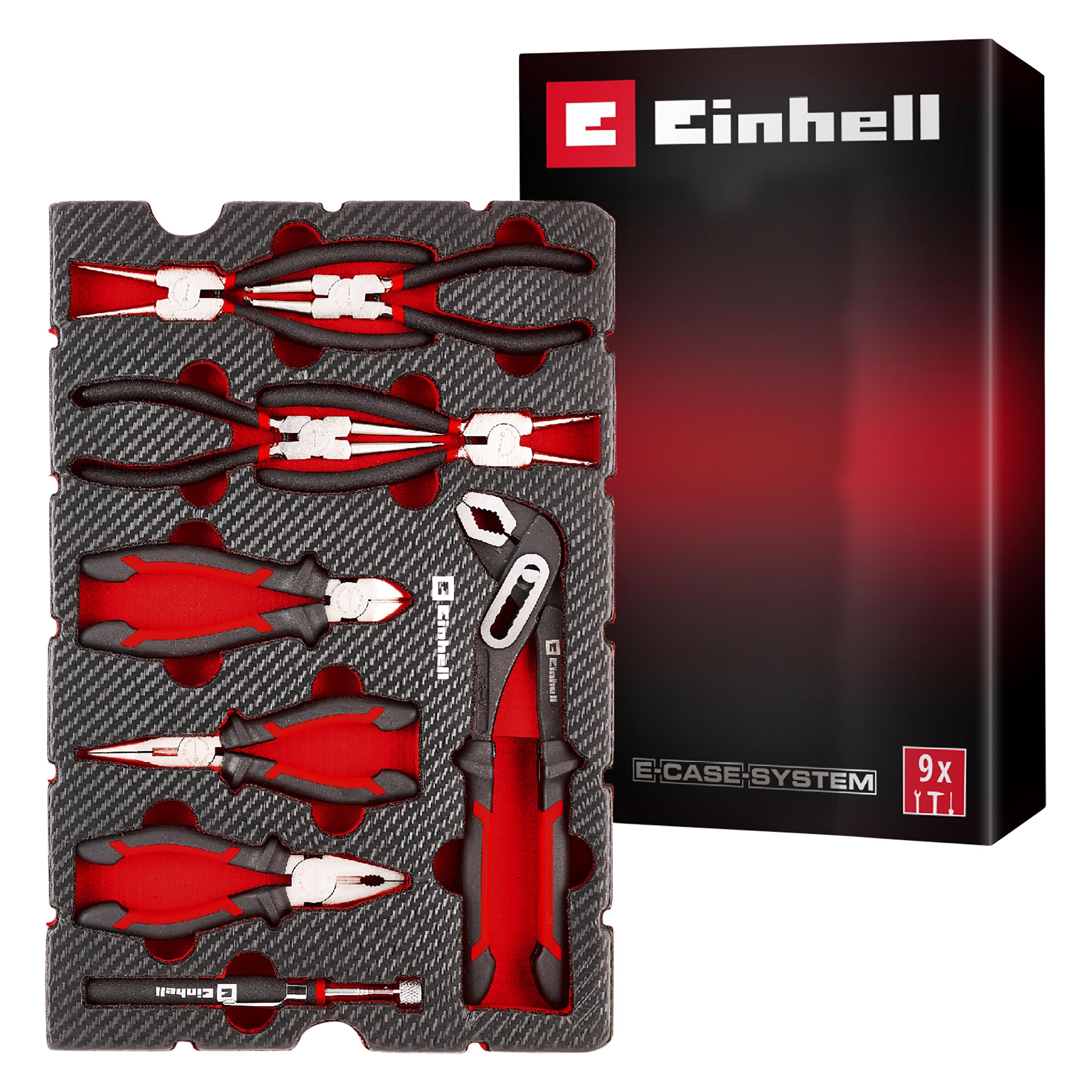 Einhell Einleger E-Case Zangen 9-tlg. (370522)