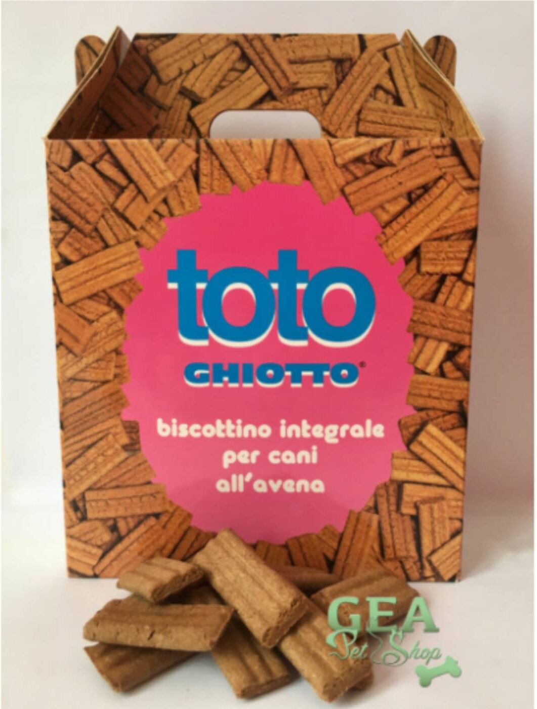 Toto Biscottini Ghiotto per Cani 4 Kg Avena