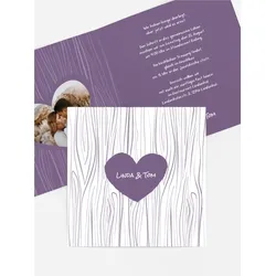 Hochzeitskarten Einladungen selbst gestalten mit Spruch und Fotos im Onlinedesigner bei Meine-Kartenmanufaktur.de