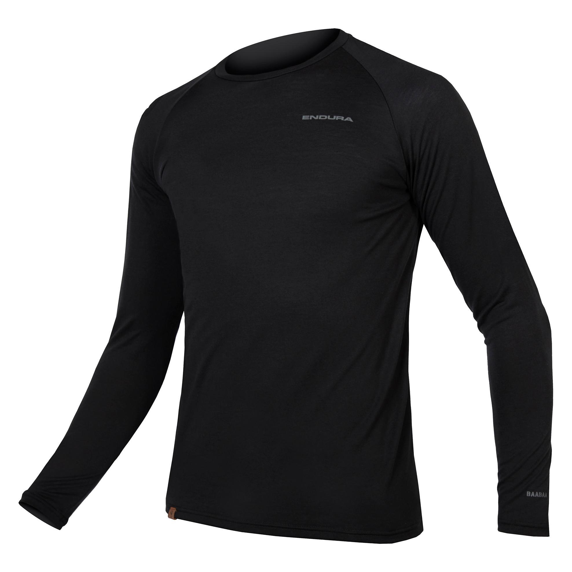 Endura BaaBaa Blend Baselayer (langarm) (S) (E3183BK/3)