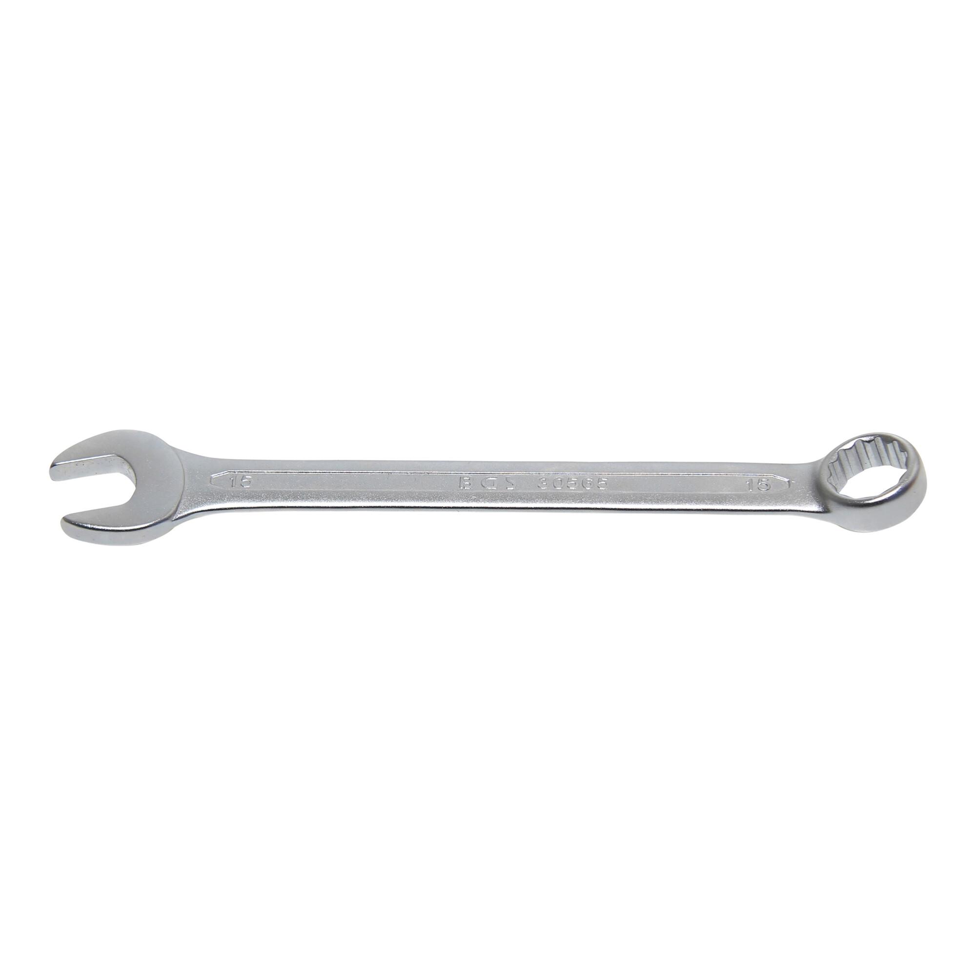 BGS Maul-Ringschlüssel 30565, SW 15 mm ; BGS technic)