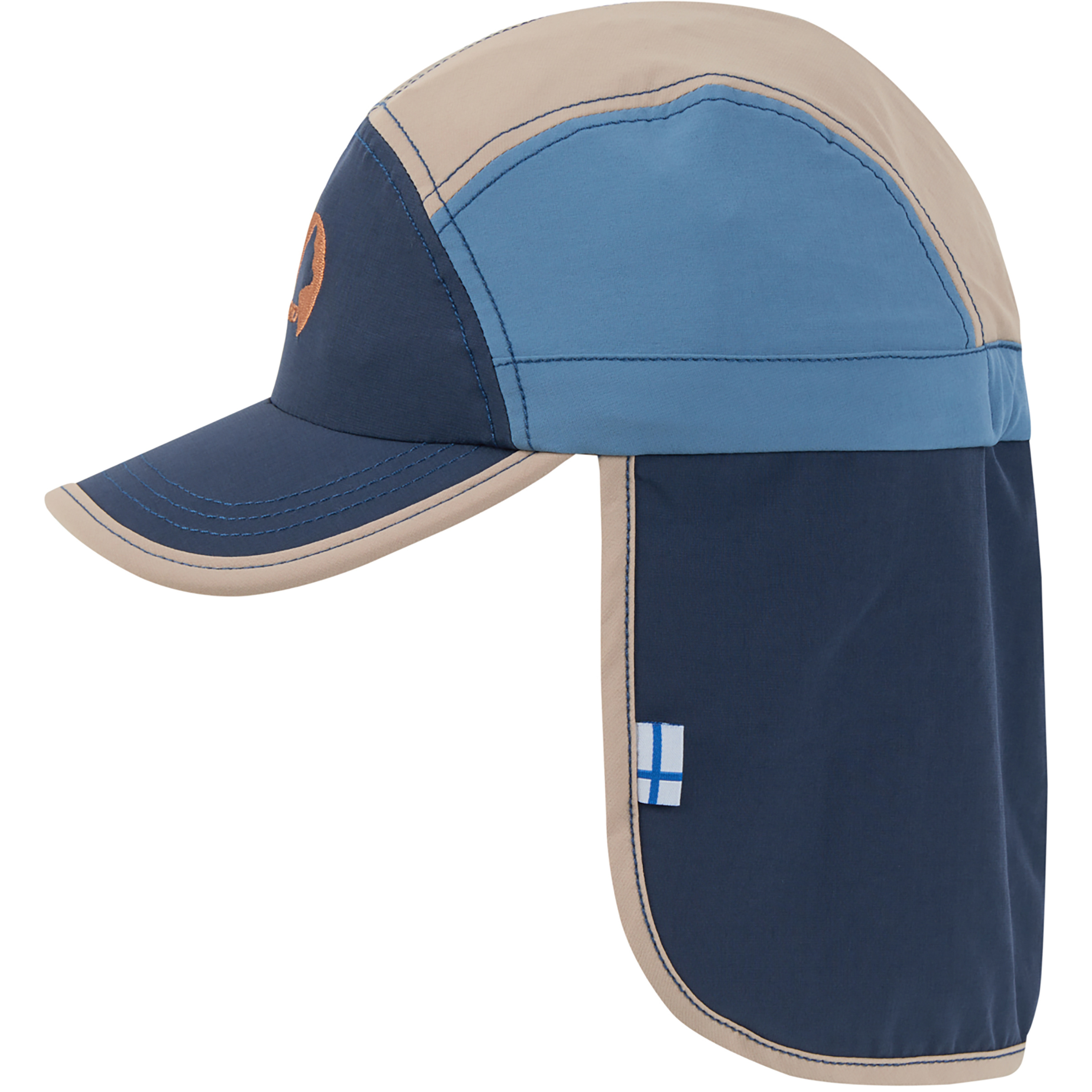 Finkid Lakki Move Cap Kinder Basecaps blau Größe 48 Trekking Schnell trocknend