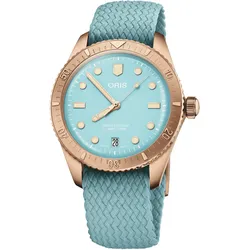 Oris Divers Sixty‐Five Cotton Candy 38mm Unisexuhr 01 733 7771 3155-07 3 19 02BRS