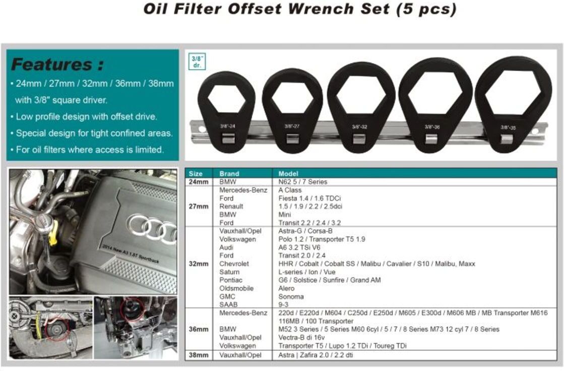 Clé pour filtre à huile/bouchon PROFITOOL 0XAT2803
