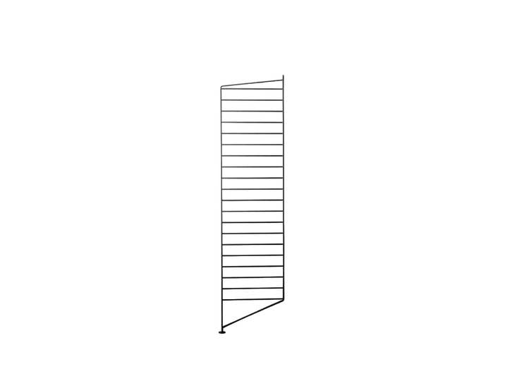 String Montant d étagère String noir, 115x30 cm, 1 pièce'