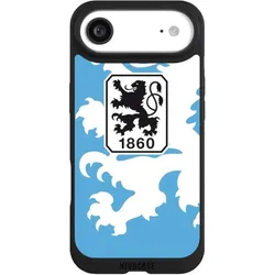 Nivocase Handyhülle für Apple iPhone Air Hülle NIVOpure Case Schwarz Offizielles Lizenzprodukt TSV 1860 (Apple iPhone Air), Smartphone Hülle, Schwarz