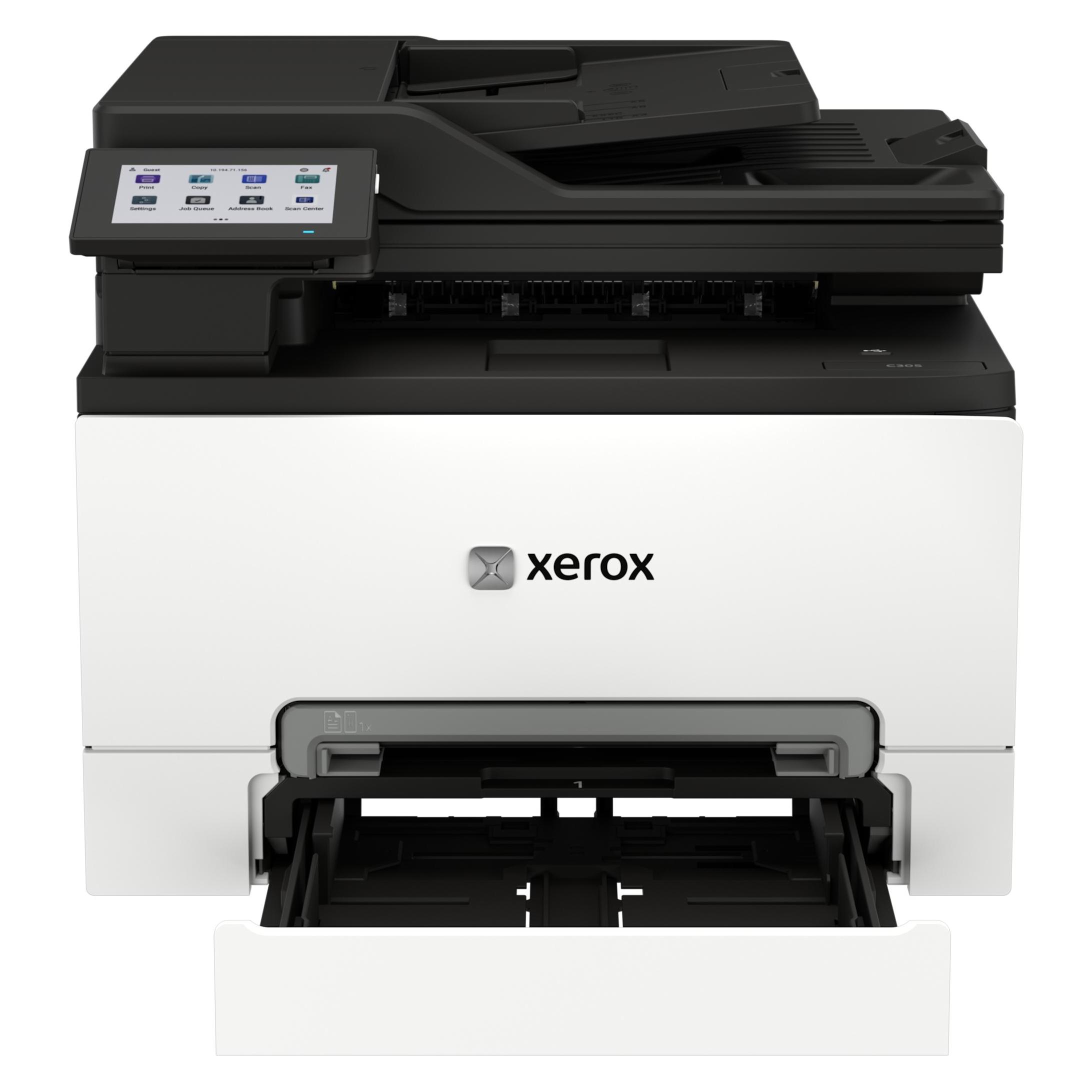 Xerox C303ae Farblaserdrucker Scanner Kopierer Fax USB LAN WLAN (Laser, Farbe) (100S14949)