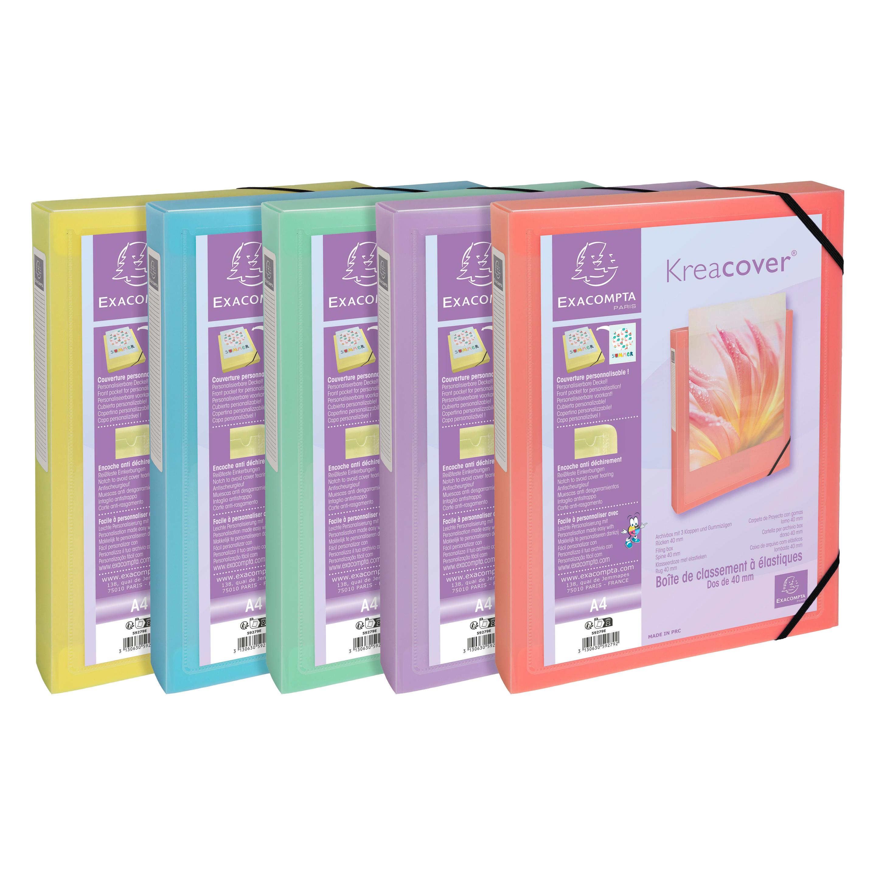 Exacompta Archivboxen (A4, 40 mm) (59279E)