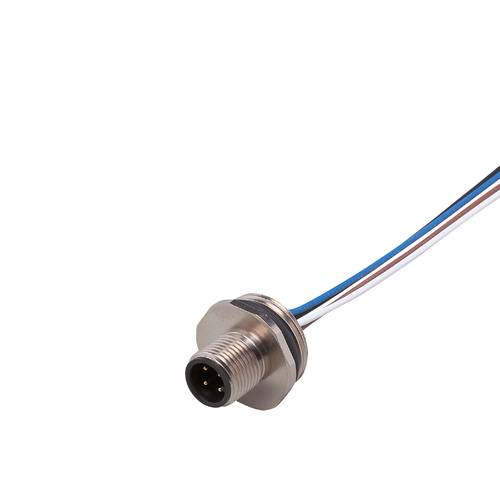 Ifm Electronic E11295 Einbaustecker Stecker, gerade 0.12m Polzahl Sensoren: 4 1St.