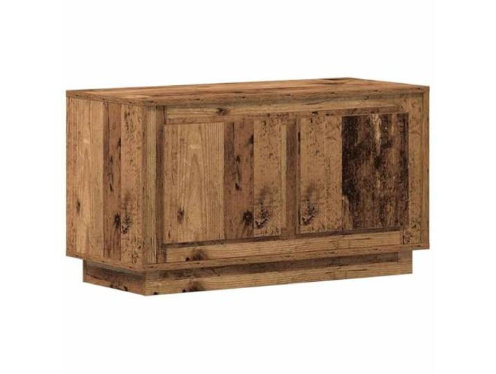 LMTYOENFG TV-Schrank Altholz 80x35x45 cm Lowboard aus Holzwerkstoff Modernes Lowboard im Altholz-Look für Schlafzimmer und Stube. Vielseitig nutzbar als Fernsehtisch oder Deko-Ablage.