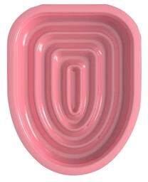 Uplifted Finds Upgrade Reusable Cat Toilet Training Set pink Without Tray