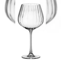Nuform Gin Tonicgläser - Optic Serie - 6 Stück - 64 cl - Kristallglas
