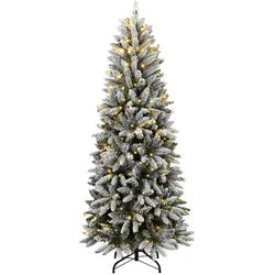 vidaXL, Weihnachtsbaum, Jannis (mit LEDs) (120 cm)
