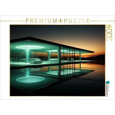 CALVENDO Puzzle Grün im Sonnenuntergang | 2000 Teile Lege-Größe 90x67cm Foto-Puzzle für glückliche Stunden, Sonstige von , Calvendo Puzzle