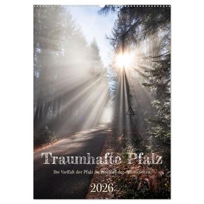 Traumhafte Pfalz (Wandkalender 2026 DIN A2 hoch), CALVENDO Monatskalender