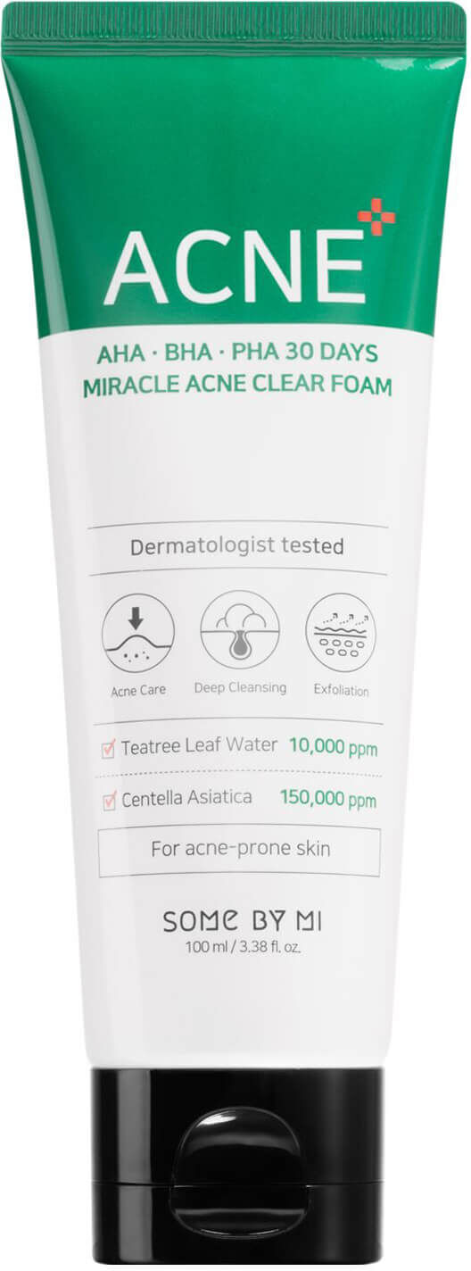SOME BY MI AHA BHA PHA 30 Days Miracle Acne Clear Foam