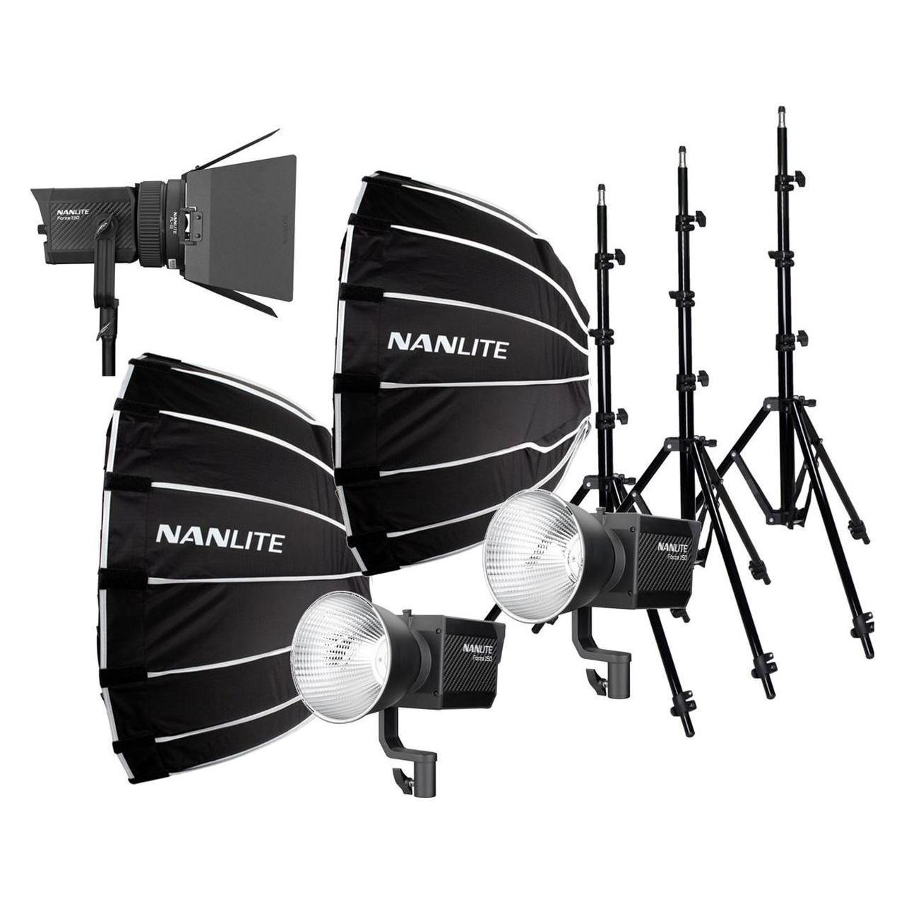 Nanlite Forza 150 Tripple Kit (Studioleuchte) (37288657)