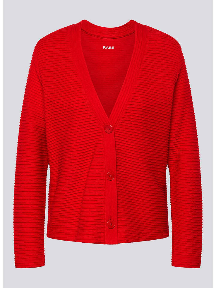 Rabe Cardigan in Rot - 48